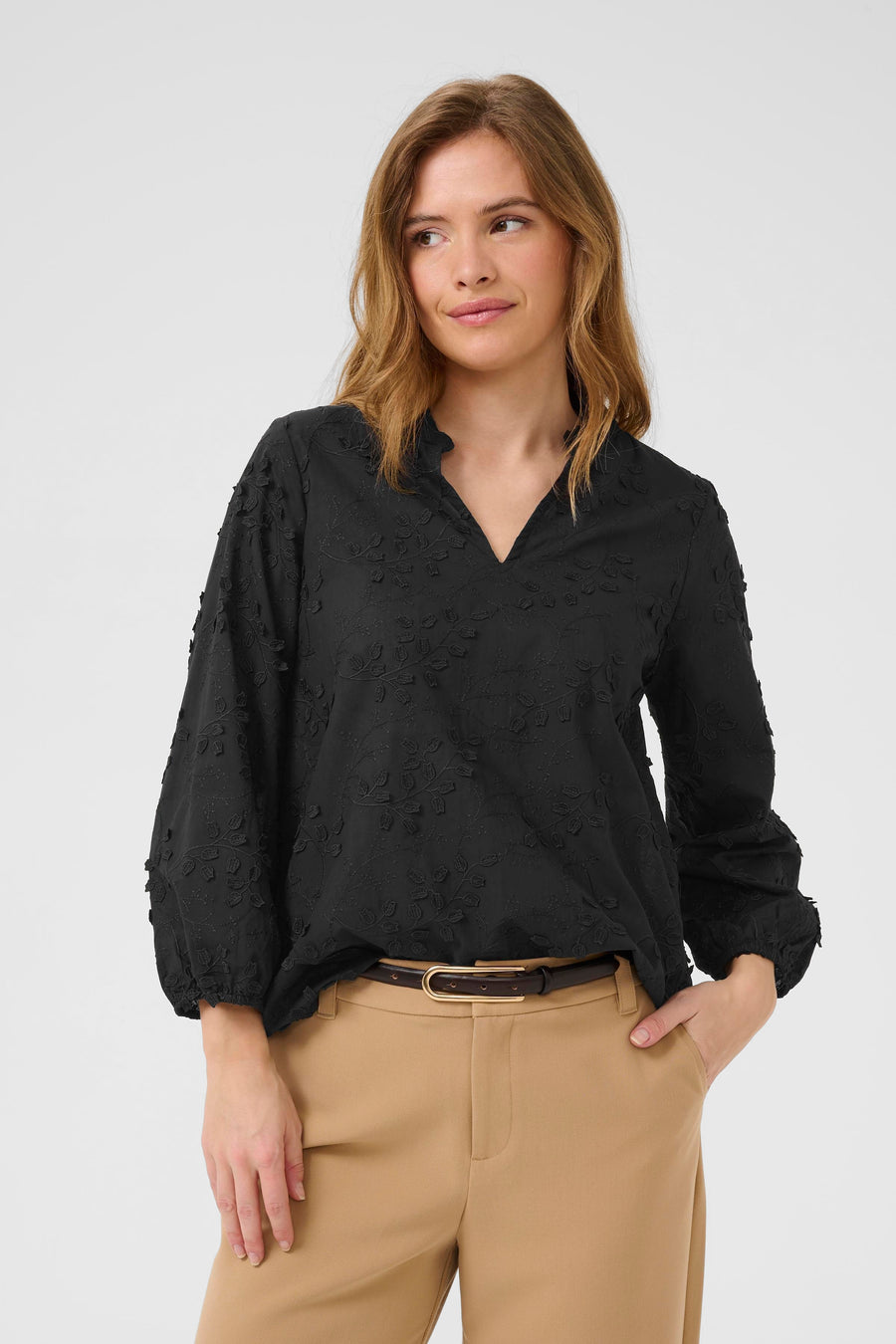 Blouse Cunedia noire par Culture