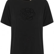 T-shirt Cutera Gith noir par Culture