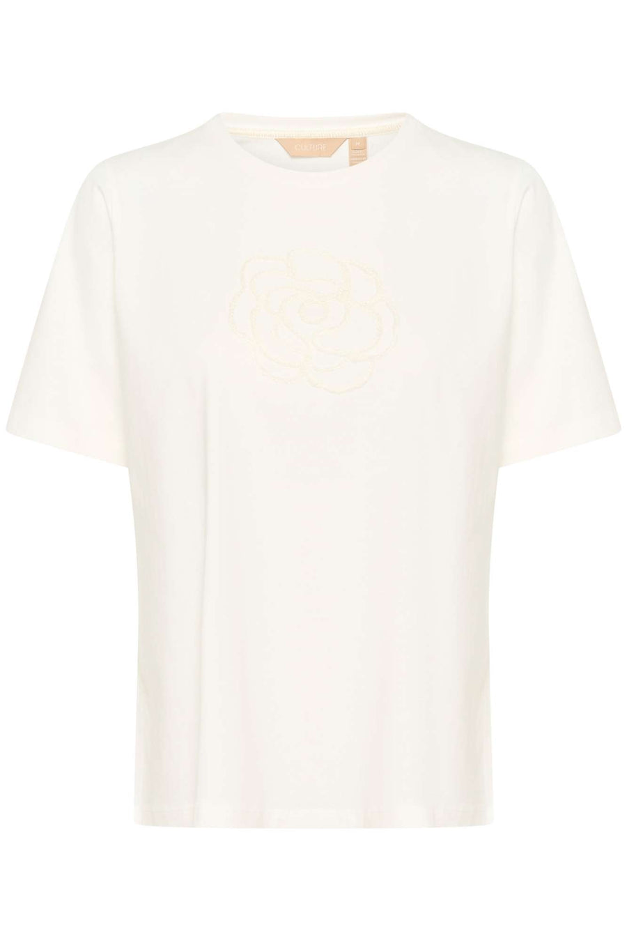 T-shirt Cutera Gith blanc par Culture
