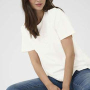 T-shirt Cutera Gith blanc par Culture