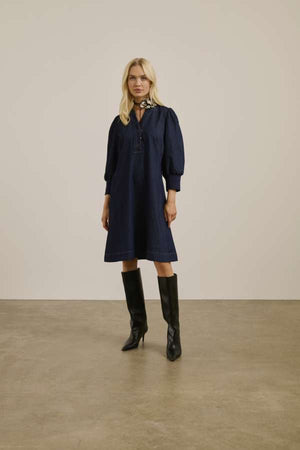 Robe Hilka Arpa denim par Culture