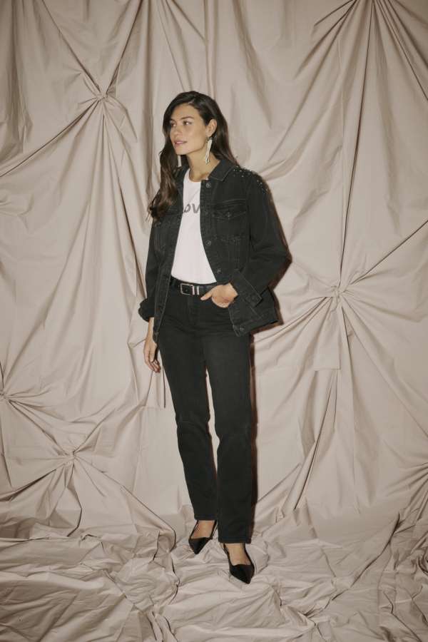 T-shirt Love blanc par Culture