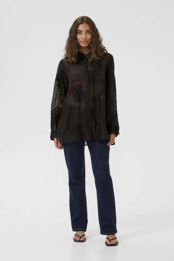 Blouse Anlizel noire par Culture