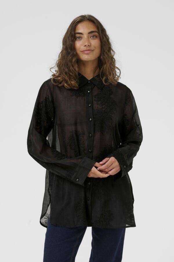 Blouse Anlizel noire par Culture