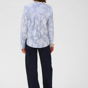 Chemisier zandy rayures bleu par Culture