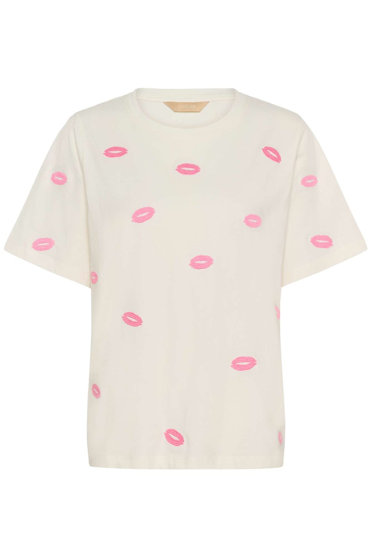 T-shirt Kissy blanc par Culture