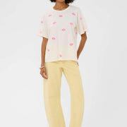 T-shirt Kissy blanc par Culture