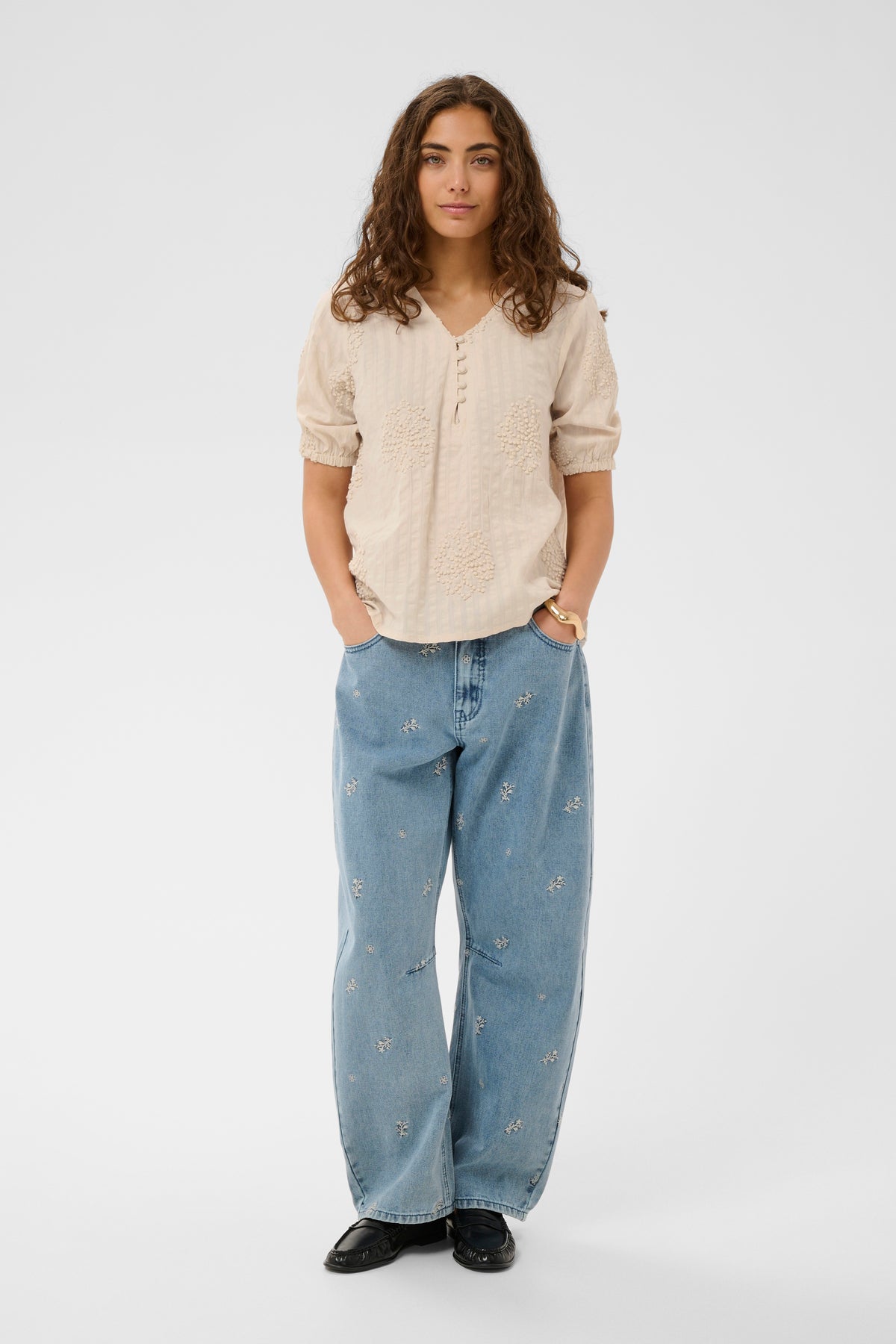 Blouse Lelau whitecap par Culture