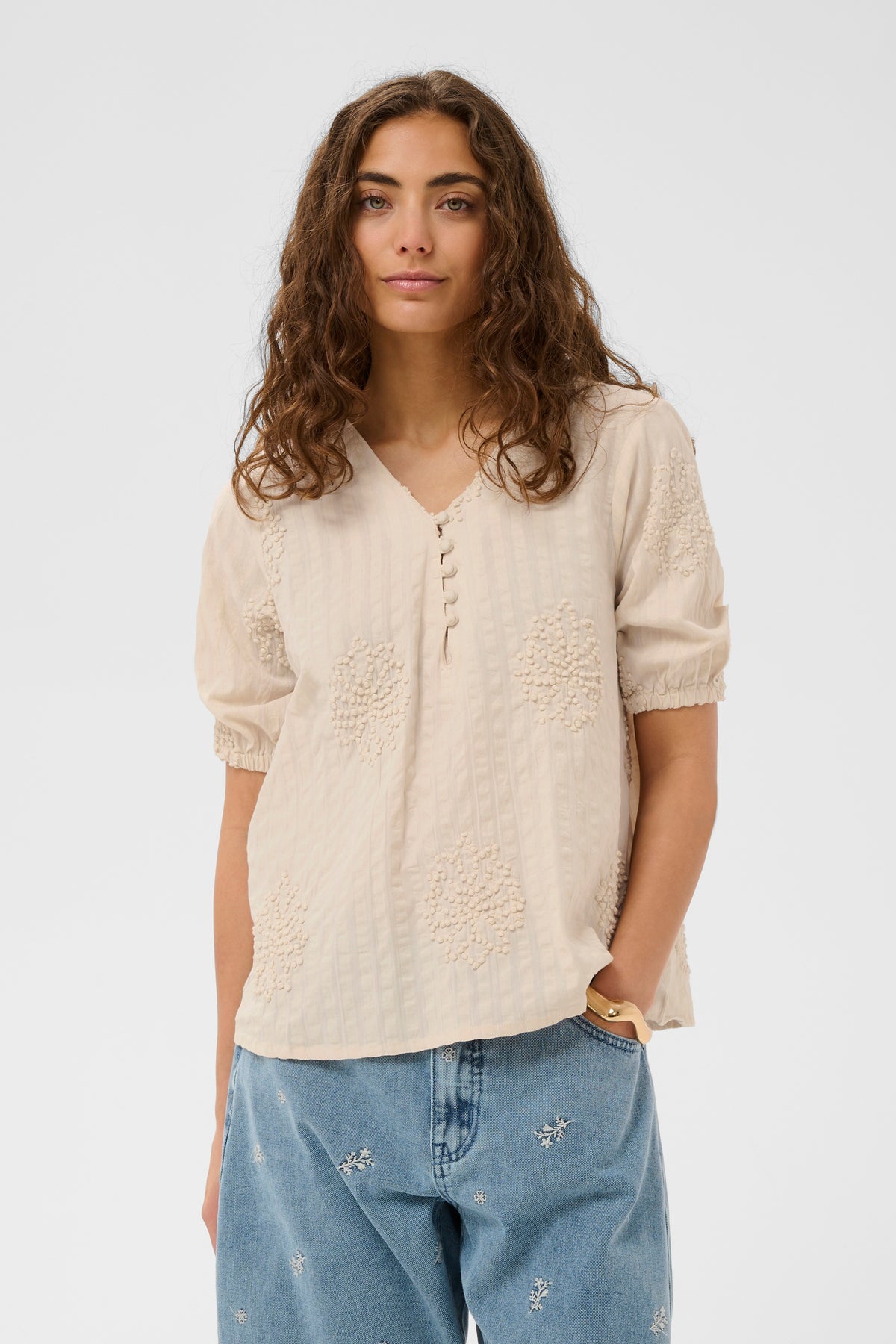 Blouse Lelau whitecap par Culture