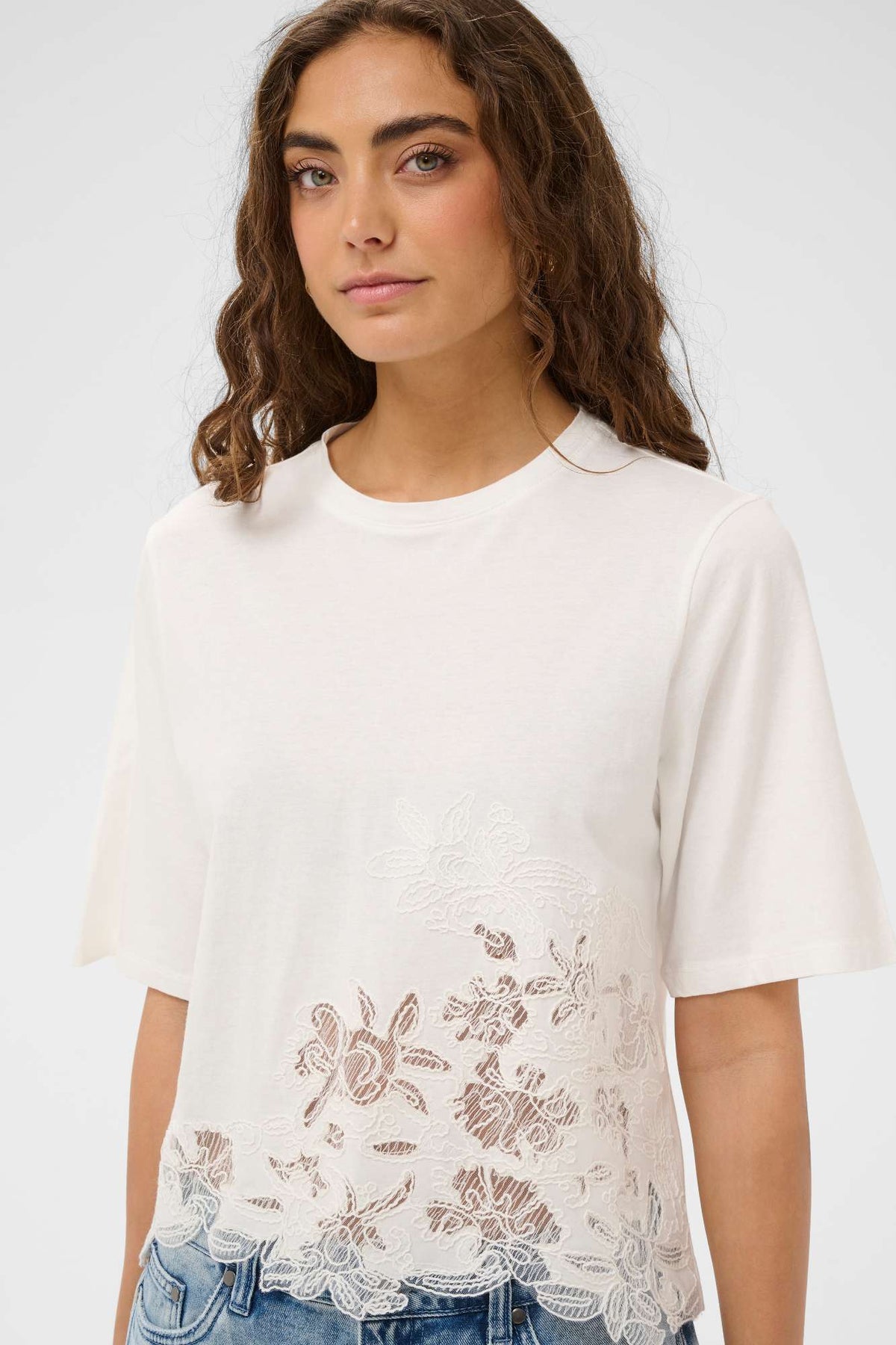T-shirt Harley blanc par Culture