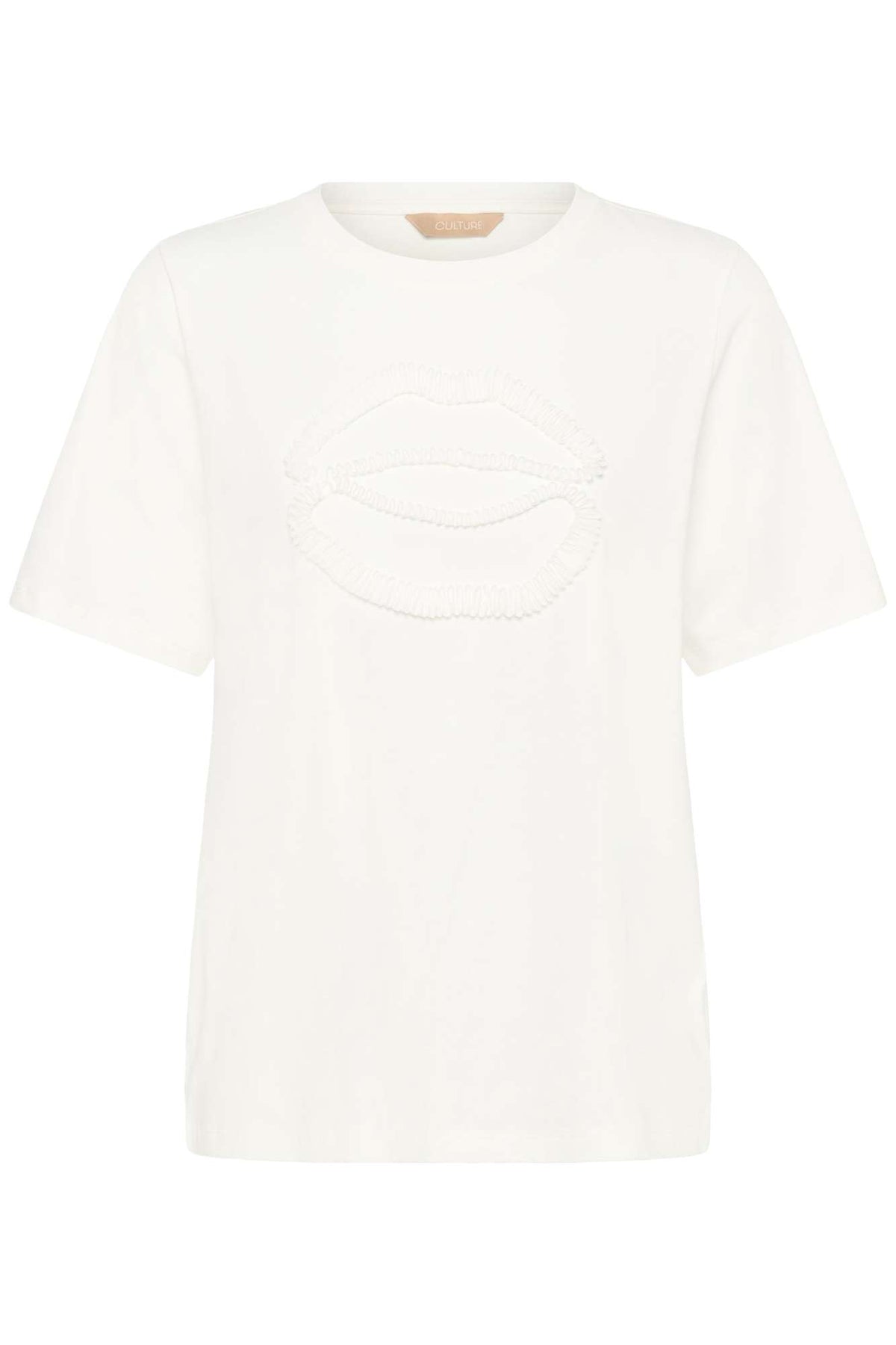 T-shirt Lippy Gith blanc par Culture