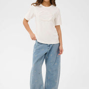 T-shirt Lippy Gith blanc par Culture