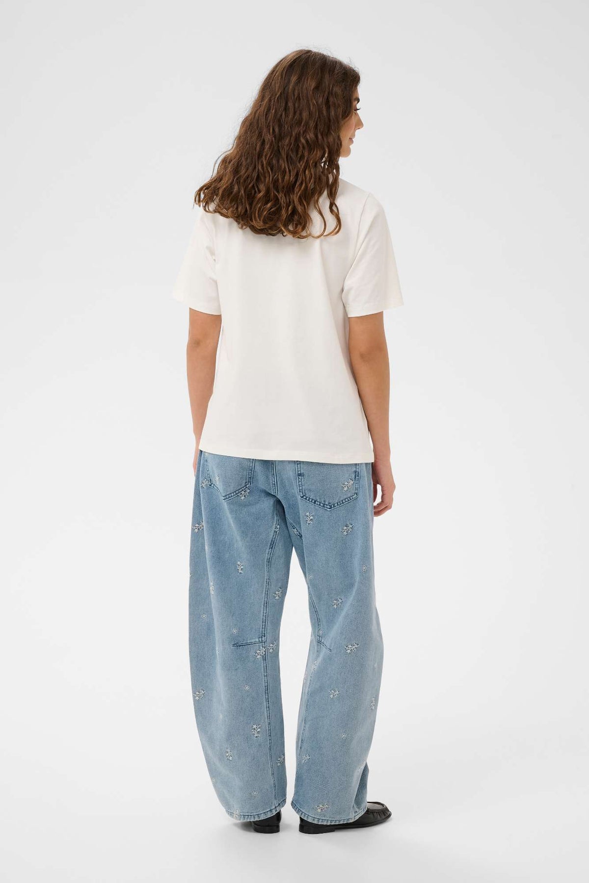 T-shirt Lippy Gith blanc par Culture