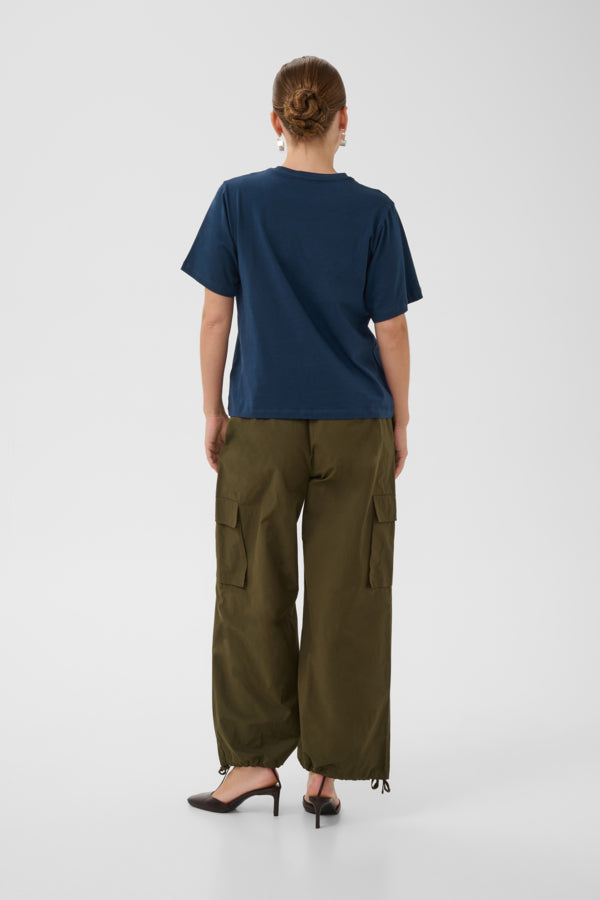 T-shirt Emba dress blue par Culture