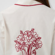 Chemisier Malena blanc par Culture