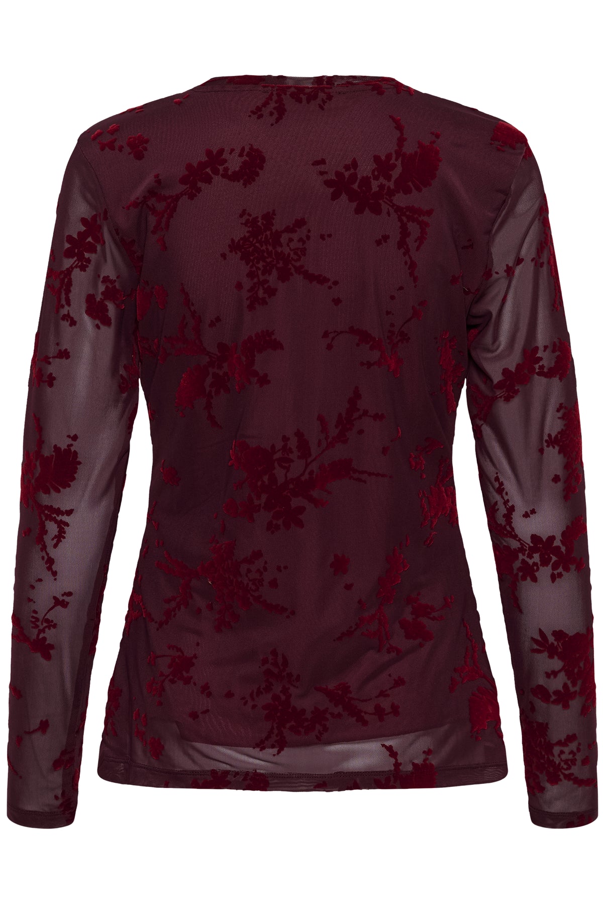 Chandail Aliba rouge vin par Culture