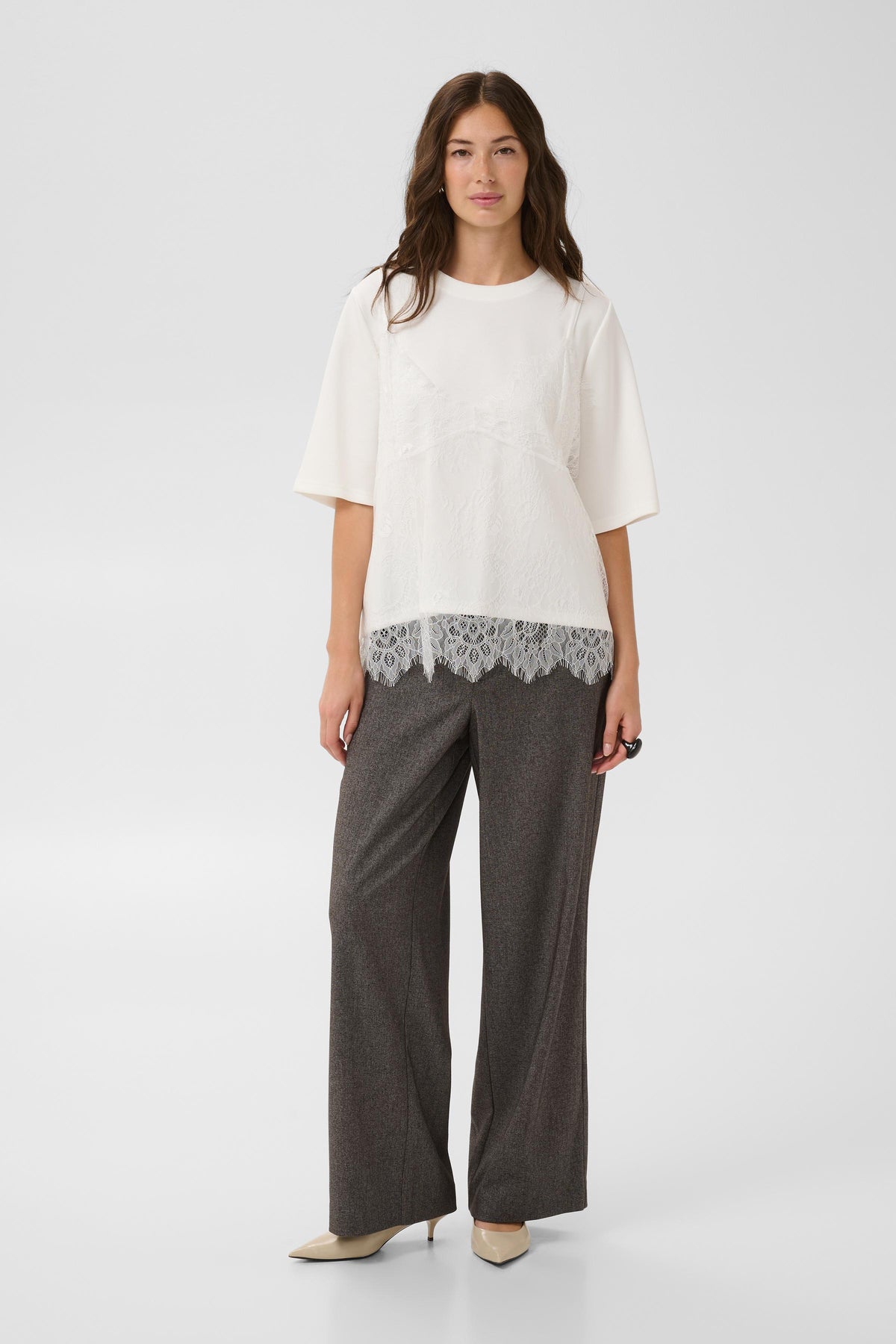 Chandail Karla Chabrina gardenia par Culture