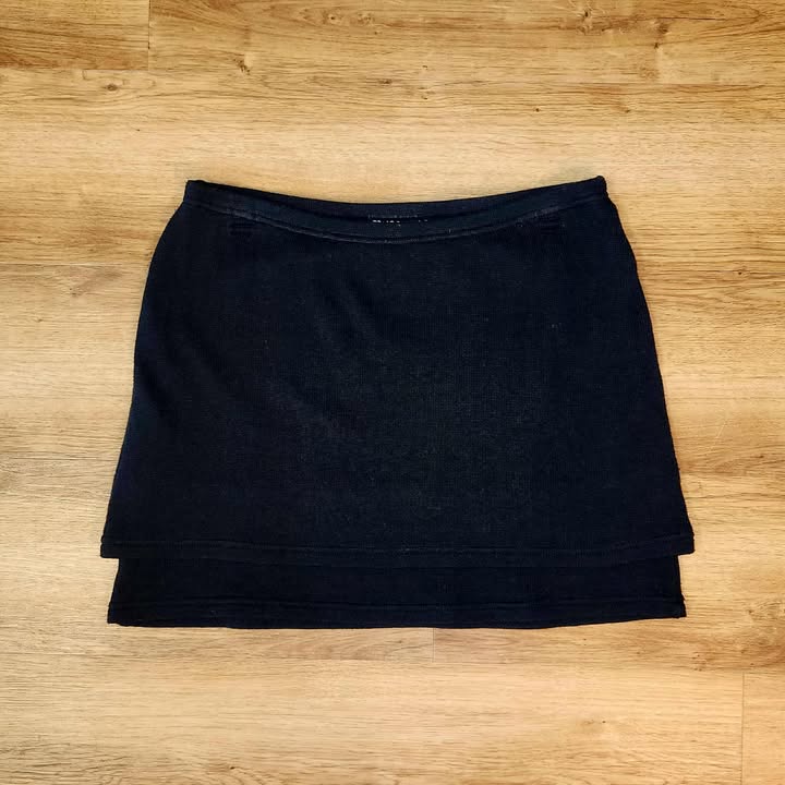 Jupe tricot noir medium par Myco Anna