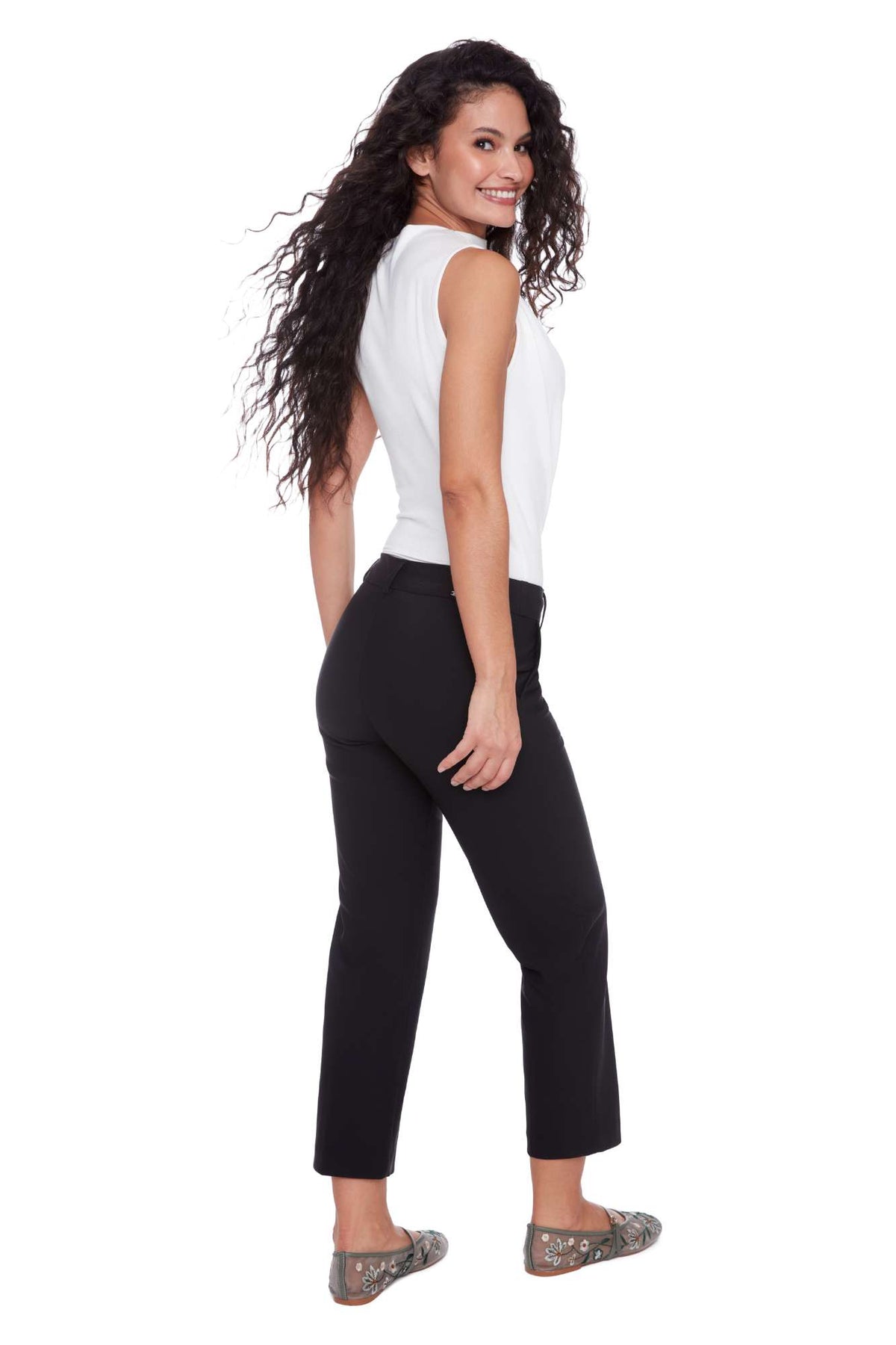 Pantalon droit noir par I Love Tylor Madison