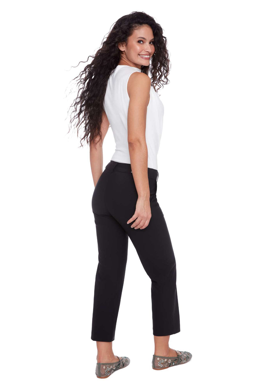 Pantalon droit noir par I Love Tylor Madison