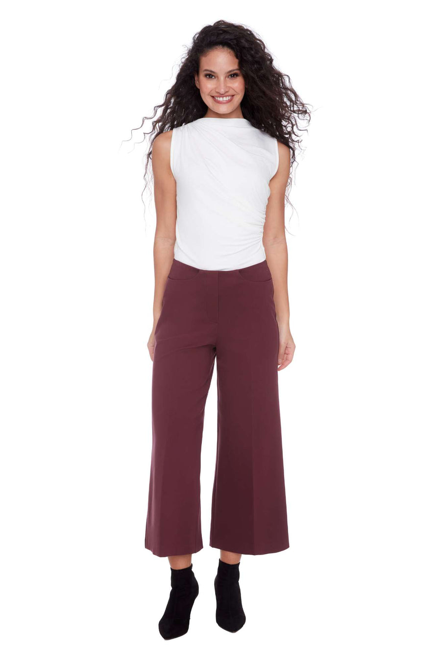 Pantalon merlot par ILTM