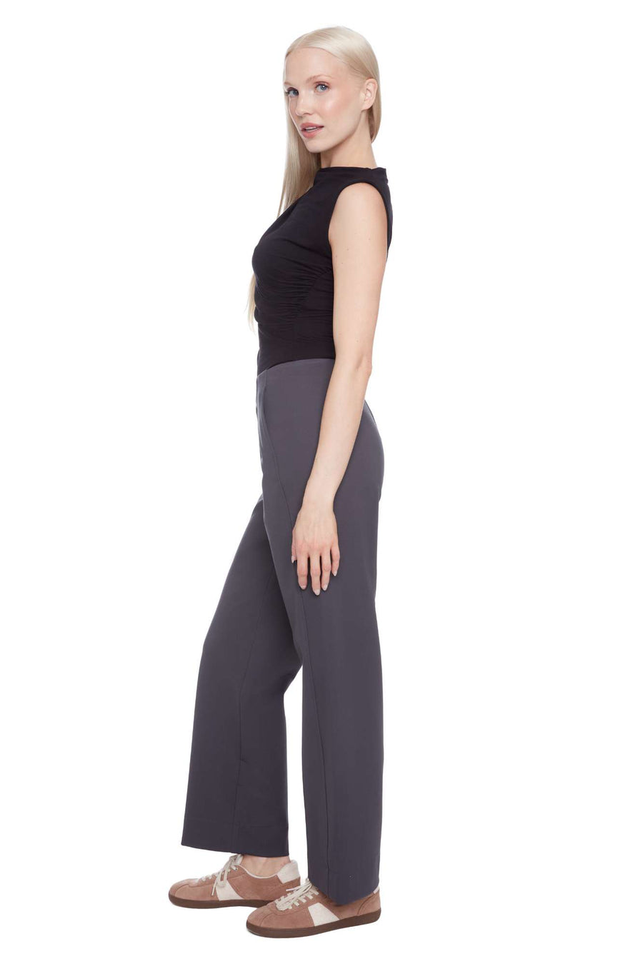Pantalon jambe large gris par ILTM