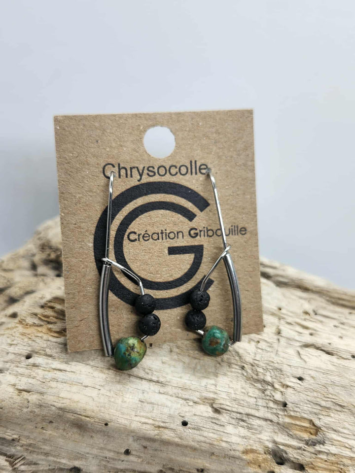 Boucles d'oreilles #814 de Gribouille