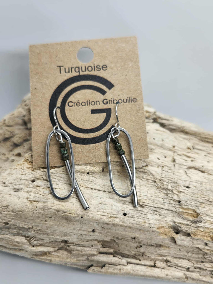 Boucles d'oreilles #828 de Gribouille