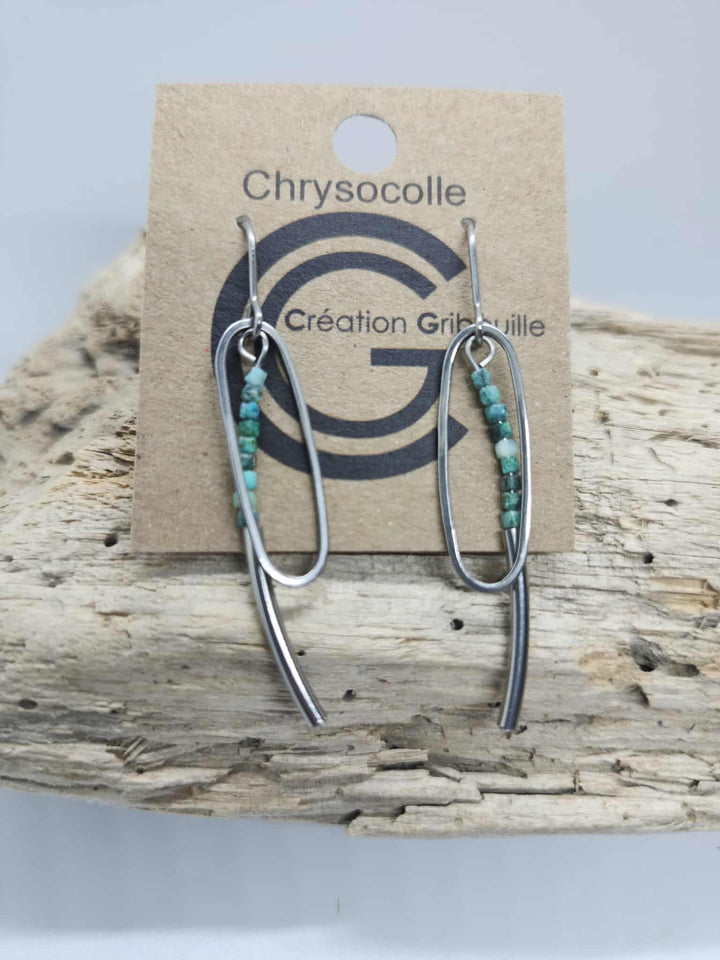 Boucles d'oreilles #807 de Gribouille
