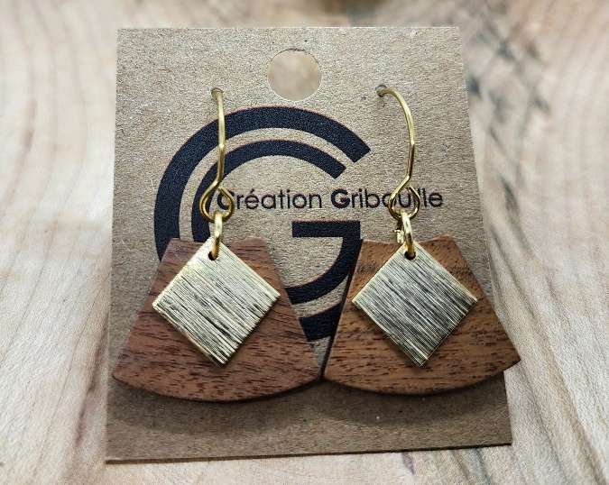 Boucles d'oreilles #600 de Gribouille