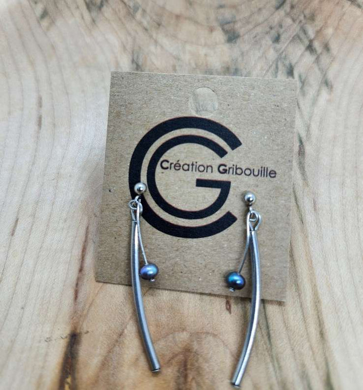 Boucles d'oreilles #607 de Gribouille