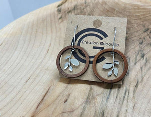 Boucles d'oreilles #623 de Gribouille