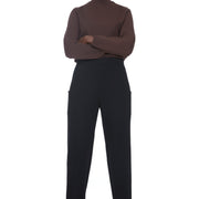 Pantalon barrel avec poches noir par ILT