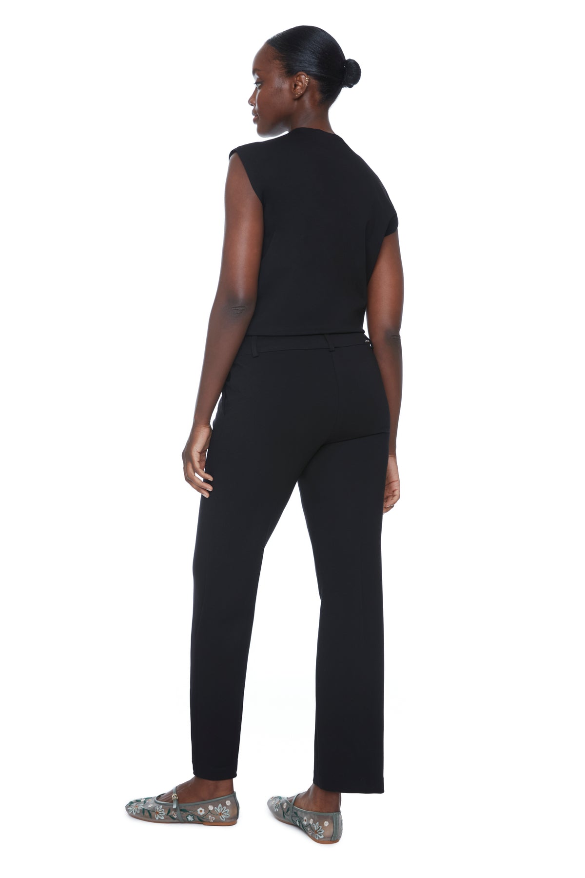 Pantalon true straight noir par ILT