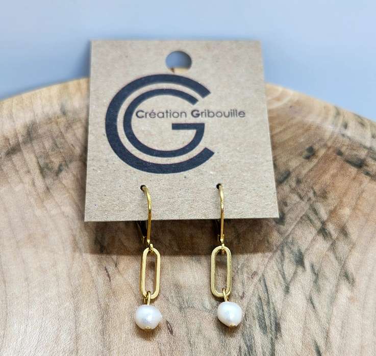 Boucles d'oreilles #627 de Gribouille