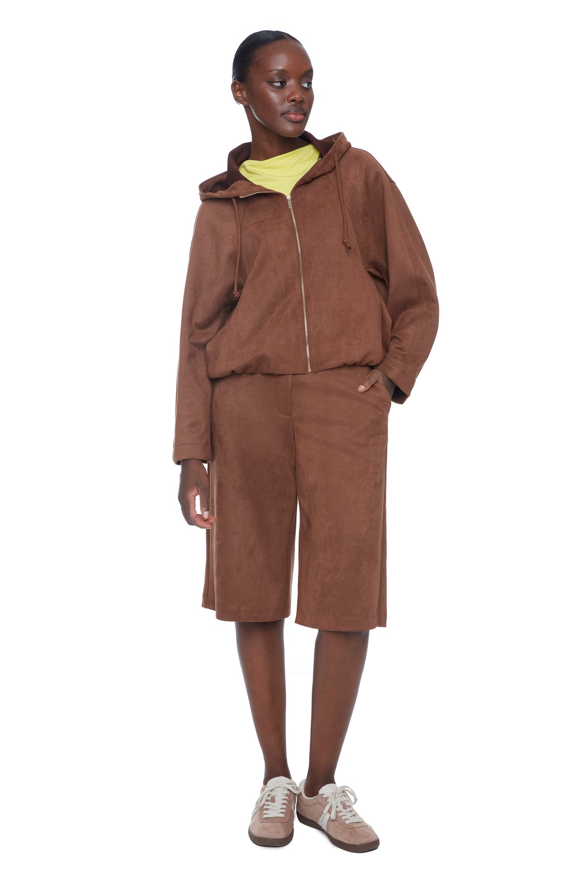 Manteau boomer tobacco par ILT