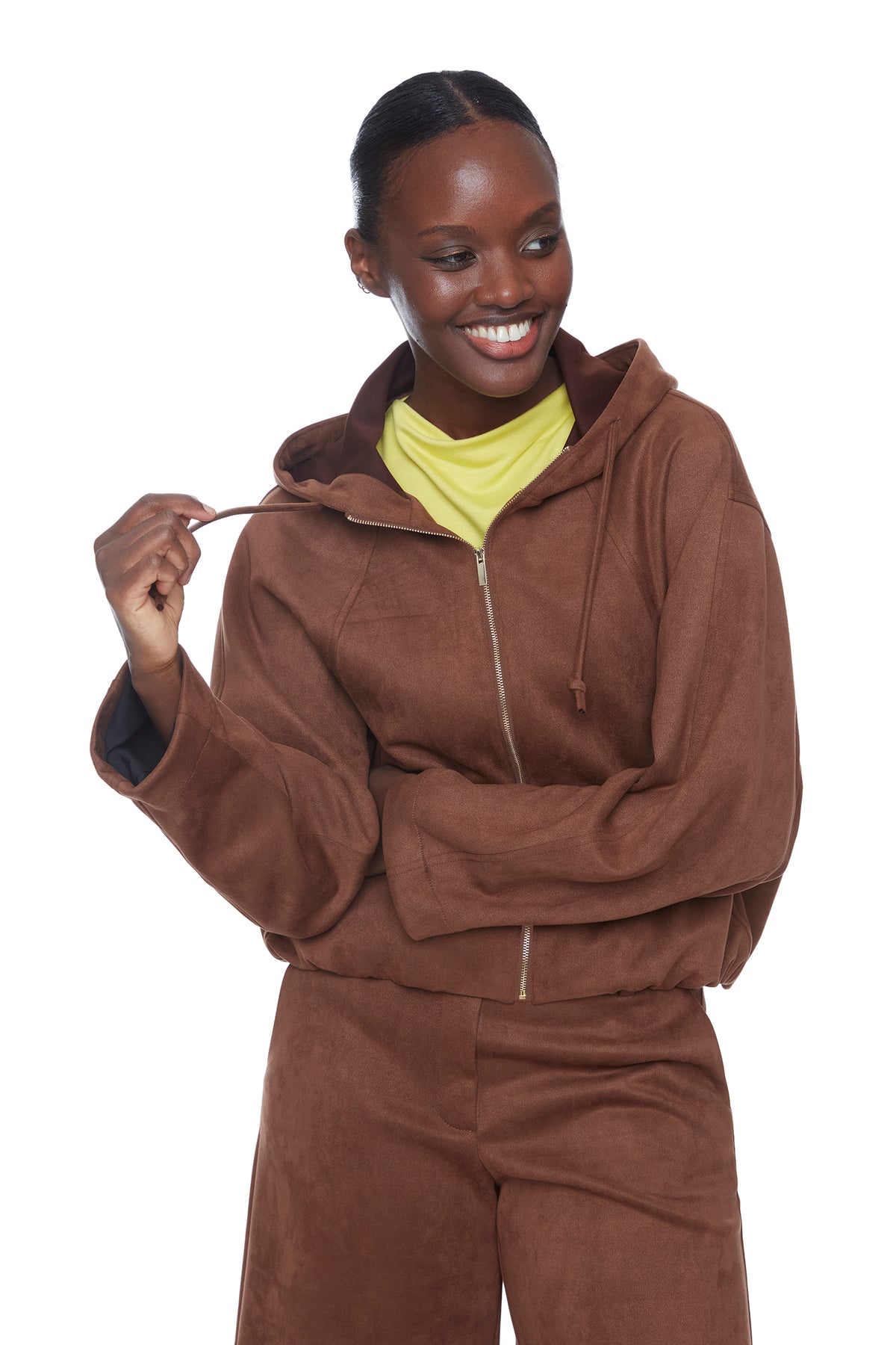 Manteau boomer tobacco par ILT