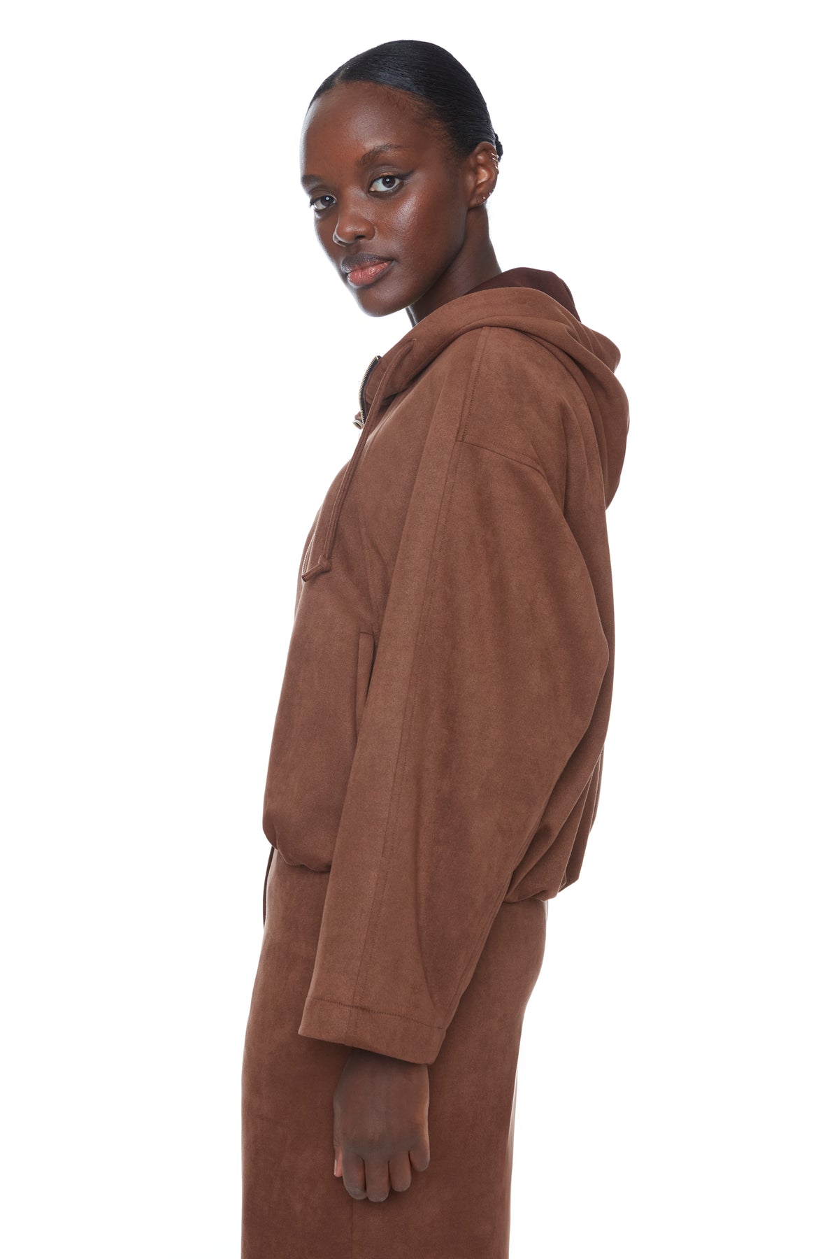 Manteau boomer tobacco par ILT