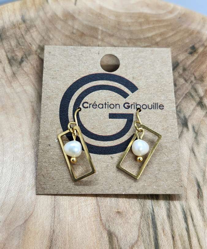 Boucles d'oreilles #628 de Gribouille