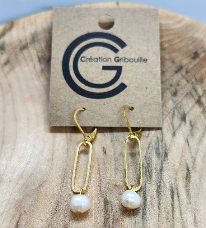 Boucles d'oreilles #629 de Gribouille