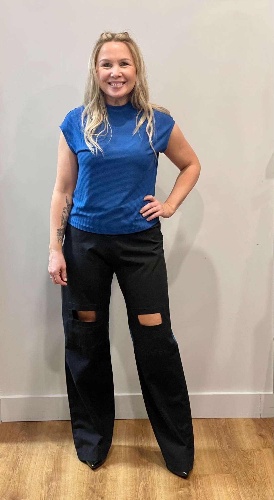 Pantalon à trous 7/8 ans par Myco Anna