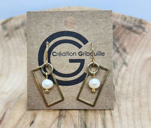 Boucles d'oreilles #631 de Gribouille