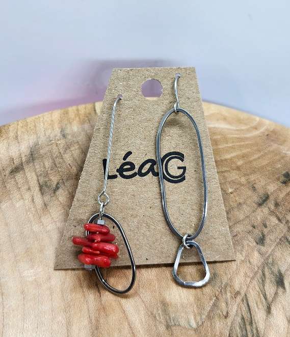 Boucles d'oreilles #637 de Gribouille