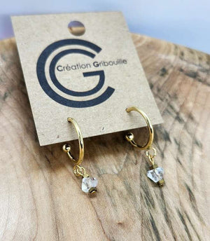 Boucles d'oreilles #639 de Gribouille