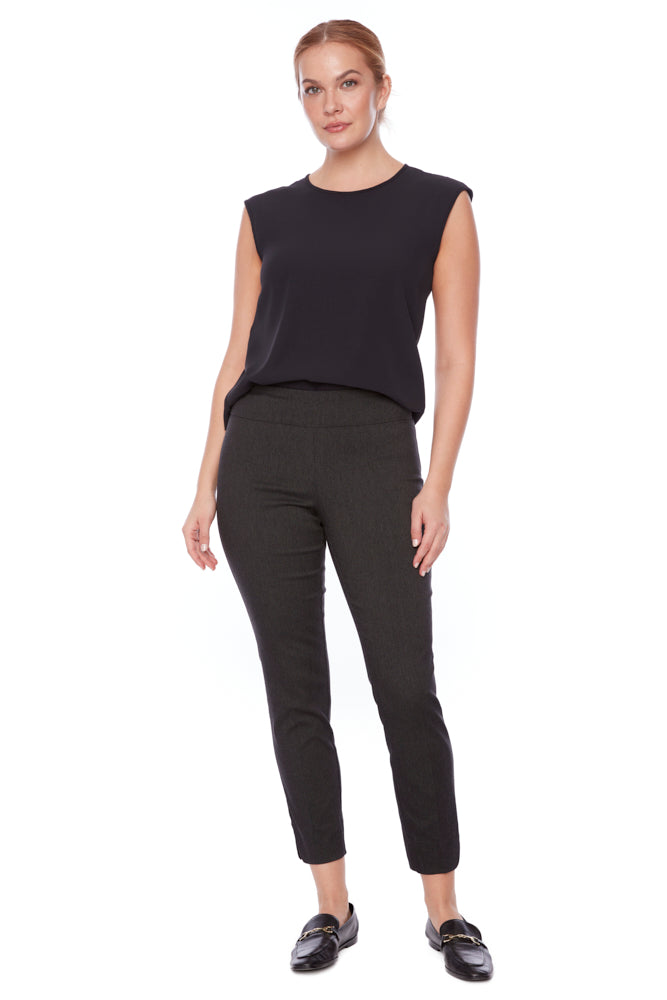 Pantalon Petal minis carreaux noir et gris par ILTM