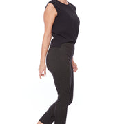 Pantalon Petal minis carreaux noir et gris 2 ans par ILTM