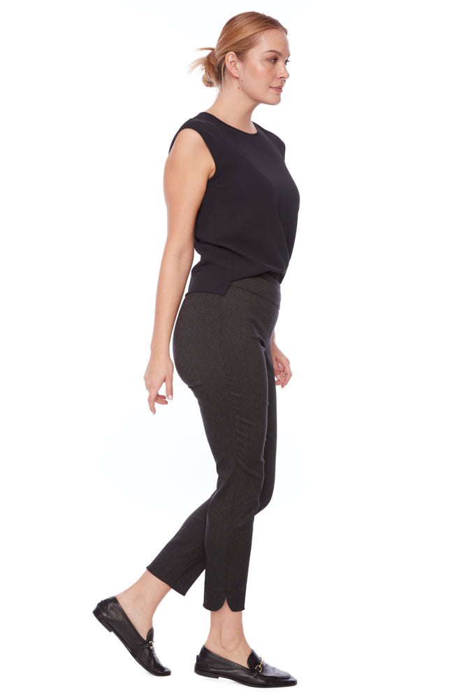 Pantalon Petal minis carreaux noir et gris 2 ans par ILTM