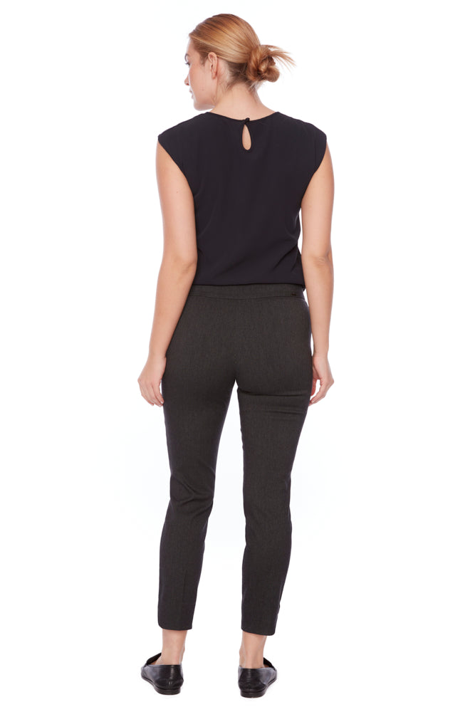 Pantalon Petal minis carreaux noir et gris 2 ans par ILTM