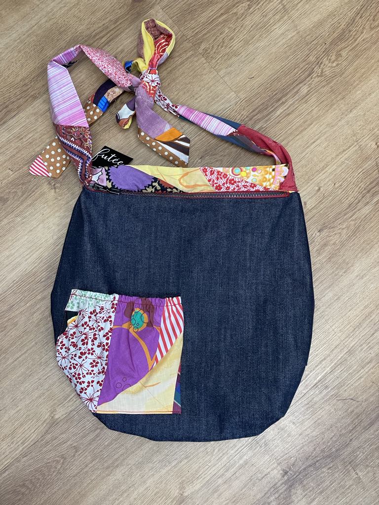 Sac denim et recyq coton par Myco Anna