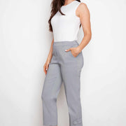 Pantalon fines rayures marine par Up!